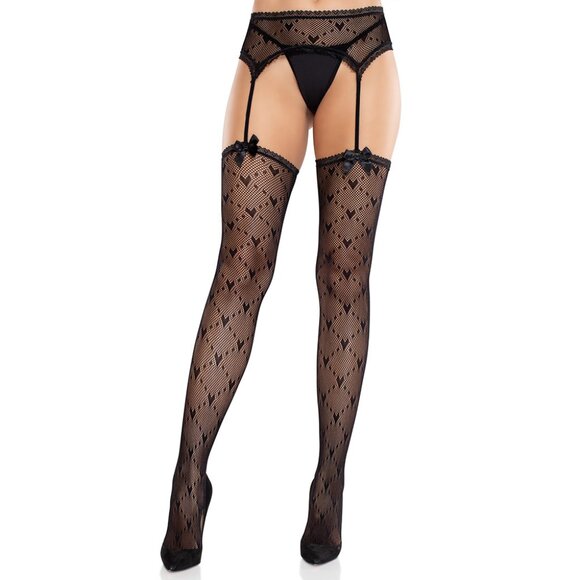 Rorie Garter Belt Tights - Picture 1 of 6